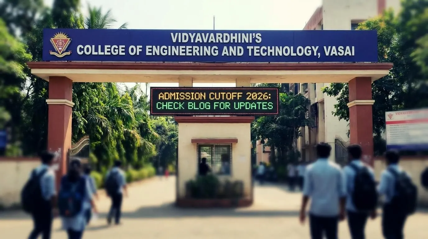 Vidyavardhini's Vartak College of Engineering Vasai MHT CET Cutoff 2026 — Branch-Wise Analysis